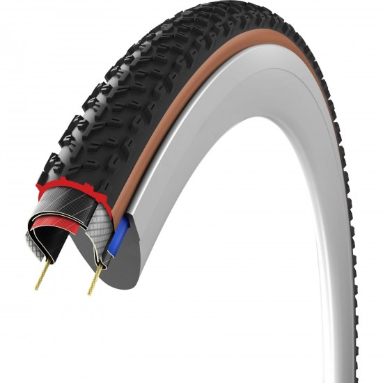 Vittoria Terreno T70 Coarse Loose 700x37c Gravel Endurance Full Black G2.0 Tubeless Ready Vittoria Terreno T70 Coarse Loose 700x37c Gravel Endurance Full Black G2.0 Tubeless Ready