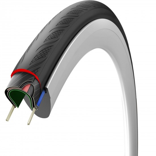 Vittoria Rubino V 700x26c TLR Full Black G2.0 Tubeless Ready Tyre Vittoria Rubino V 700x26c TLR Full Black G2.0 Tubeless Ready Tyre