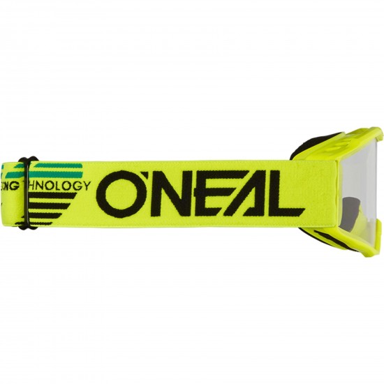 Oneal B-10 Goggle SOLID neon yellow - clear Oneal B-10 Goggle SOLID neon yellow - clear