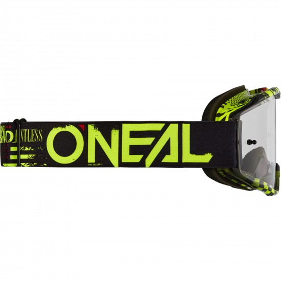 Oneal B-10 Goggle ATTACK black/neon yellow - clear Oneal B-10 Goggle ATTACK black/neon yellow - clear