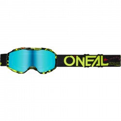 Oneal B-10 Goggle ATTACK black/neon yellow - radium blue Oneal B-10 Goggle ATTACK black/neon yellow - radium blue