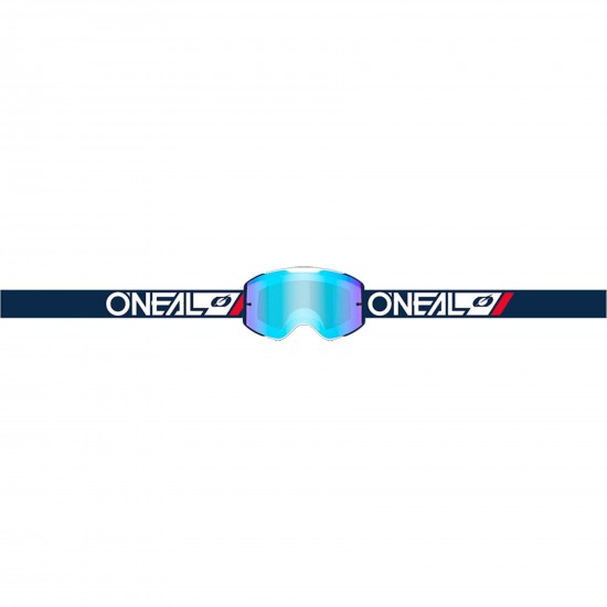 Oneal B-55 Goggle CRAM blue/white - radium blue