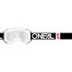 Oneal B-30 Goggle BOLD black/white - silver mirror