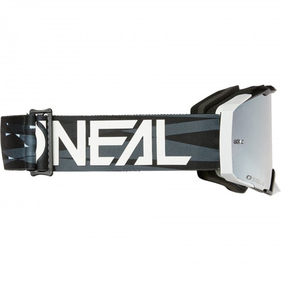 Oneal B-33 Goggle ICTUS black/white - silver mirror