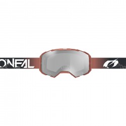 Oneal B-20 Goggle COVERT Black/Red - clear Oneal B-20 Goggle COVERT Black/Red - clear