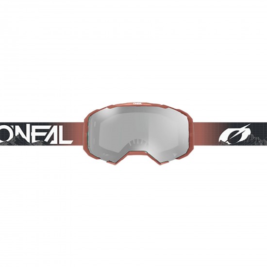 Oneal B-20 Goggle COVERT Black/Red - clear Oneal B-20 Goggle COVERT Black/Red - clear