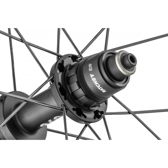 DT Swiss ARC 1400 DICUT wheel, carbon clincher 62 x 17 mm rim, rear