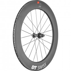 DT Swiss ARC 1100 DICUT wheel, carbon clincher 80 x 17 mm rim, rear
