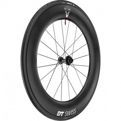 DT Swiss ARC 1100 DICUT disc brake WTS, carbon clincher 85 x 22 mm rim, front with tyre DT Swiss ARC 1100 DICUT disc brake WTS, carbon clincher 85 x 22 mm rim, front with tyre