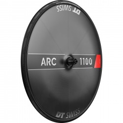 DT Swiss ARC 1100 DICUT disc, disc brake WTS, carbon clincher 20 mm rim, rear with tyre DT Swiss ARC 1100 DICUT disc, disc brake WTS, carbon clincher 20 mm rim, rear with tyre