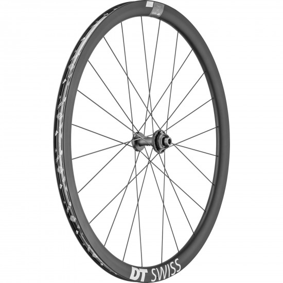 DT Swiss ERC 1400 DICUT disc brake wheel, carbon clincher 35 x 22 mm, front DT Swiss ERC 1400 DICUT disc brake wheel, carbon clincher 35 x 22 mm, front