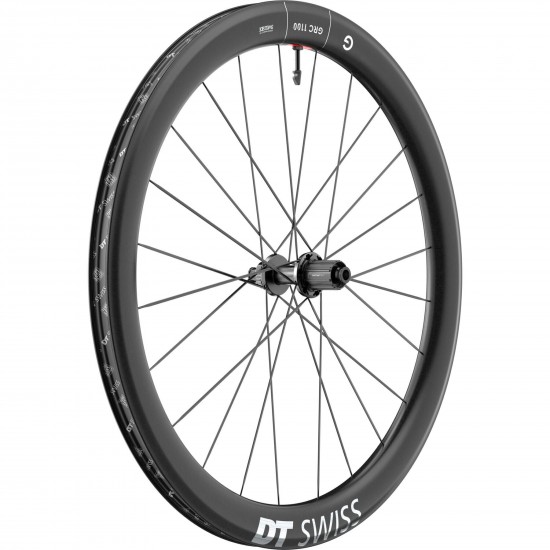 DT Swiss GRC 1100 DICUT disc brake wheel, carbon clincher 50 x 24 mm, 700c rear