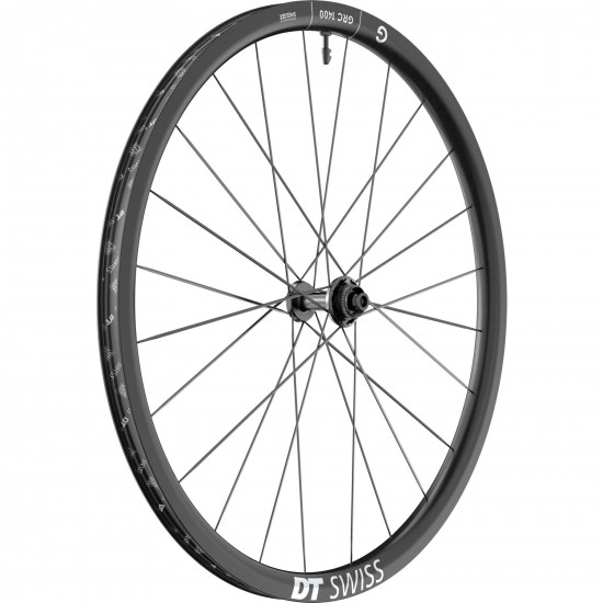 DT Swiss GRC 1400 DICUT disc brake wheel, carbon clincher 30 x 24 mm, 700c front DT Swiss GRC 1400 DICUT disc brake wheel, carbon clincher 30 x 24 mm, 700c front