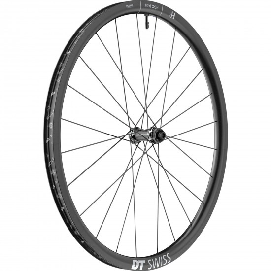 DT Swiss HGC 1400 HYBRID disc brake wheel, 42 x 24 mm rim, 110 x 12 mm axle, 700c front DT Swiss HGC 1400 HYBRID disc brake wheel, 42 x 24 mm rim, 110 x 12 mm axle, 700c front