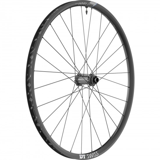 DT Swiss HU 1900 wheel, 25 mm rim, 15 x 110 mm BOOST axle, 700c front