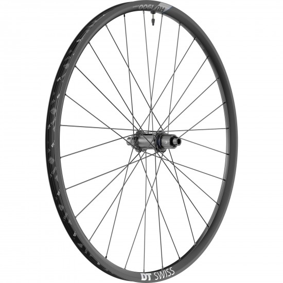 DT Swiss HU 1900 wheel, 25 mm rim, 12 x 148 mm BOOST axle, 700c rear MICRO SPLINE