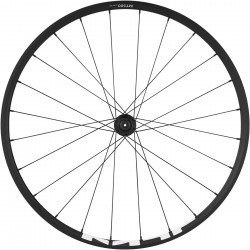Shimano WH-MT500 MTB wheel, 27.5 in (650b), Q/R front, black Shimano WH-MT500 MTB wheel, 27.5 in (650b), Q/R front, black
