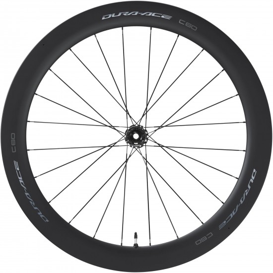 Shimano WH-R9270-C60-TL Dura-Ace disc Carbon clincher 60 mm, front 12x100 mm Shimano WH-R9270-C60-TL Dura-Ace disc Carbon clincher 60 mm, front 12x100 mm