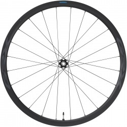 Shimano WH-RX870 GRX 700C wheel, 12x100mm E-thru, Center Lock disc, carbon, front