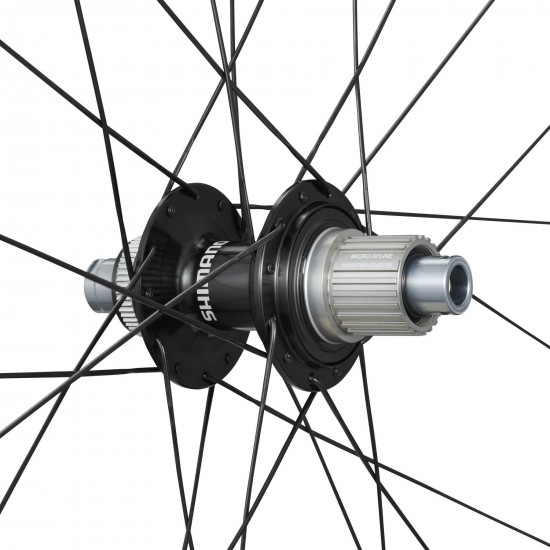 Shimano WH-RX880 GRX 700C wheel, 12-speed Micro Spline, 12x142mm, Center Lock disc, rear