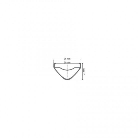 DT Swiss XM 481 SBWT disc-specific 28 hole Presta-drilled black - 29er