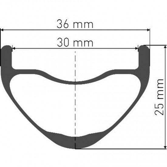 DT Swiss XRC 1501 wheel, 30 mm rim, BOOST axle, 29 inch front