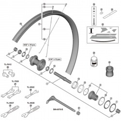 Shimano WH-M9000 nipple Shimano WH-M9000 nipple