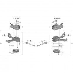 Shimano SL-M7000-I left hand bracket unit