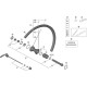 Shimano WH-RS700-C30-TL-R left hand spoke, 273 mm