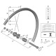 Shimano WH-RX570-TL-700C spoke, 296 mm
