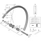 Shimano WH-RX570-TL-650B spoke, 277 mm