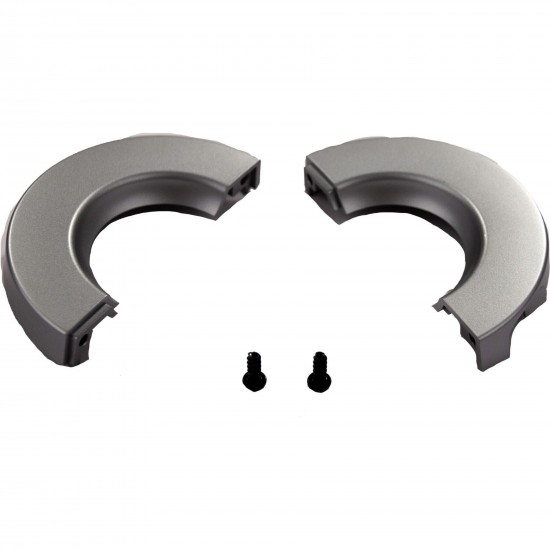 Shimano FC-E6100 chain ring cover and fixing bolt, silver Shimano FC-E6100 chain ring cover and fixing bolt, silver