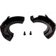 Shimano FC-E6100 chain ring cover and fixing bolt, black Shimano FC-E6100 chain ring cover and fixing bolt, black