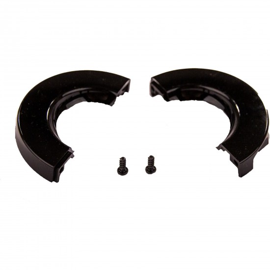 Shimano FC-E6100 chain ring cover and fixing bolt, black Shimano FC-E6100 chain ring cover and fixing bolt, black