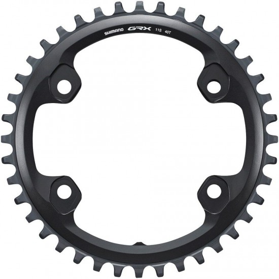 Shimano FC-RX810-1 GRX 11 speed single 1X chainring, 40T Shimano FC-RX810-1 GRX 11 speed single 1X chainring, 40T