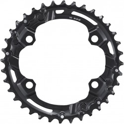 Shimano FC-M4100 Deore 10 speed double outer chainring 36T-BF for 36-26T Shimano FC-M4100 Deore 10 speed double outer chainring 36T-BF for 36-26T