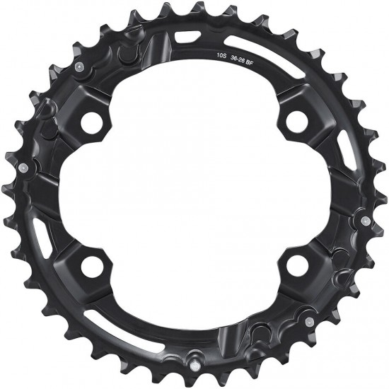 Shimano FC-M4100 Deore 10 speed double outer chainring 36T-BF for 36-26T