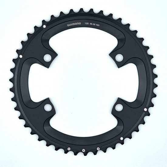 Shimano FC-R9200 Dura Ace 12 speed outer chainring, 46T-NH