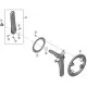 Shimano FC-R7100 left hand crank arm unit, 172.5 mm