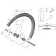 Shimano WH-RS710-C46-TL-F right hand spoke, 265.5 mm