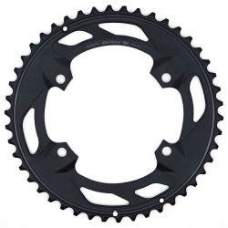 Shimano FC-RX610-2 GRX 12 speed double outer chainring 46T-NS, for 46-30T Shimano FC-RX610-2 GRX 12 speed double outer chainring 46T-NS, for 46-30T