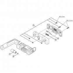 Shimano TL-BH62 hose cutter bolt and nut set Shimano TL-BH62 hose cutter bolt and nut set