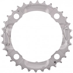 Shimano FC-M532 Deore 10 speed triple middle chainring 32T silver Shimano FC-M532 Deore 10 speed triple middle chainring 32T silver