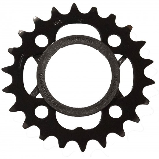 Shimano FC-M391 Acera 9 speed inner chainring, 22T, black with chain protector