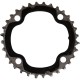 Shimano FC-T521 10 speed triple middle  chainring 32T-AE, black