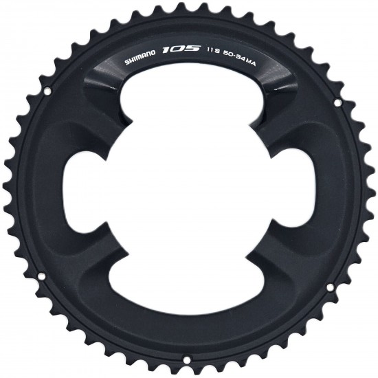 Shimano FC-5800 105 11 speed outer chainring  50T-MA, for 50/34T, black