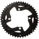 Shimano FC-T4060 Alivio 9 speed triple outer chainring for c/guard, 48T, black