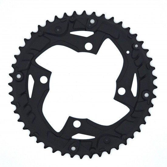 Shimano FC-T4060 Alivio 9 speed triple outer chainring for c/guard, 48T, black