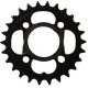 Shimano FC-T4010 Alivio 9 speed triple inner chainring, 26T with chain protector