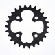 Shimano FC-T4010 Alivio 9 speed triple inner chainring, 26T with chain protector